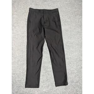 Lululemon Commission Pants Slim Mens Size 32x30 Black